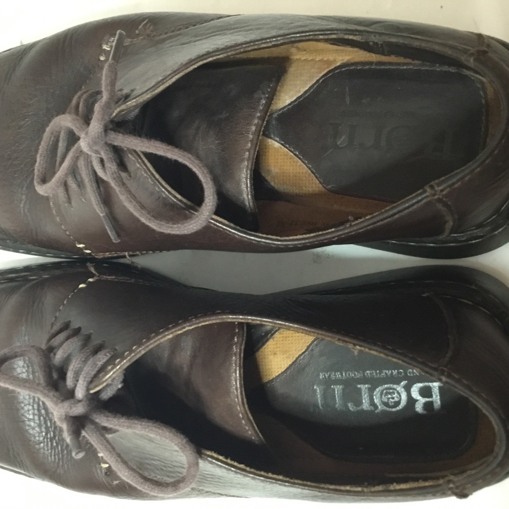 Born Men’s Dark Brown Leather Shoes Size 10.5 EUC - Picture 6 of 8